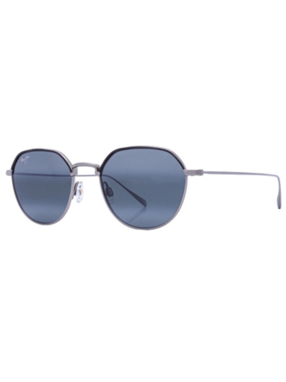 Maui Jim Island Eyes Sunglasses MJ859 11B Silver 50mm Polarized NWT